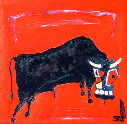 Thoro - 50x50 cm - oil on canvas - 2010